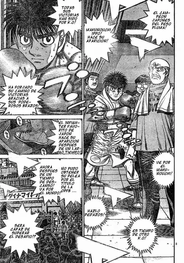 Hajime no Ippo Capítulo 729 - Page 3