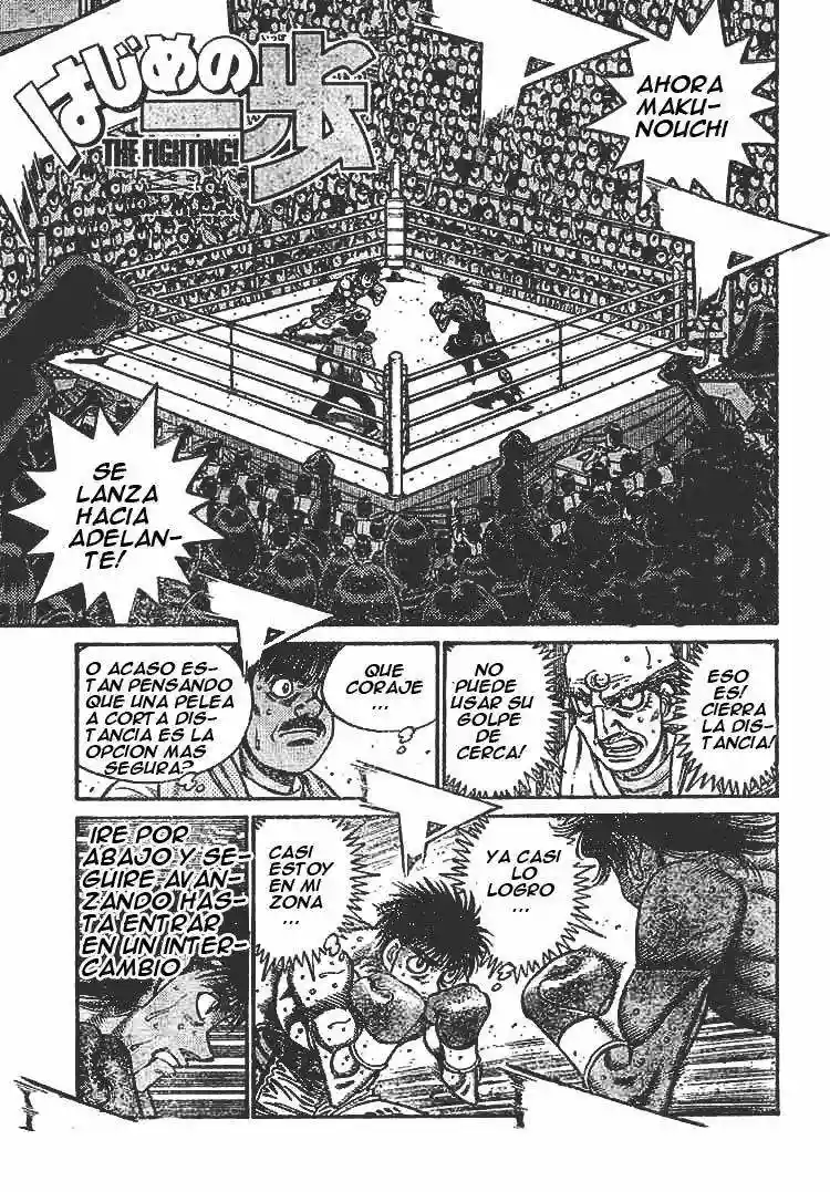 Hajime no Ippo Capítulo 731 - Page 1