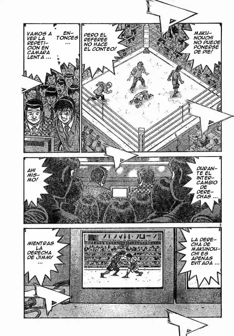 Hajime no Ippo Capítulo 732 - Page 3