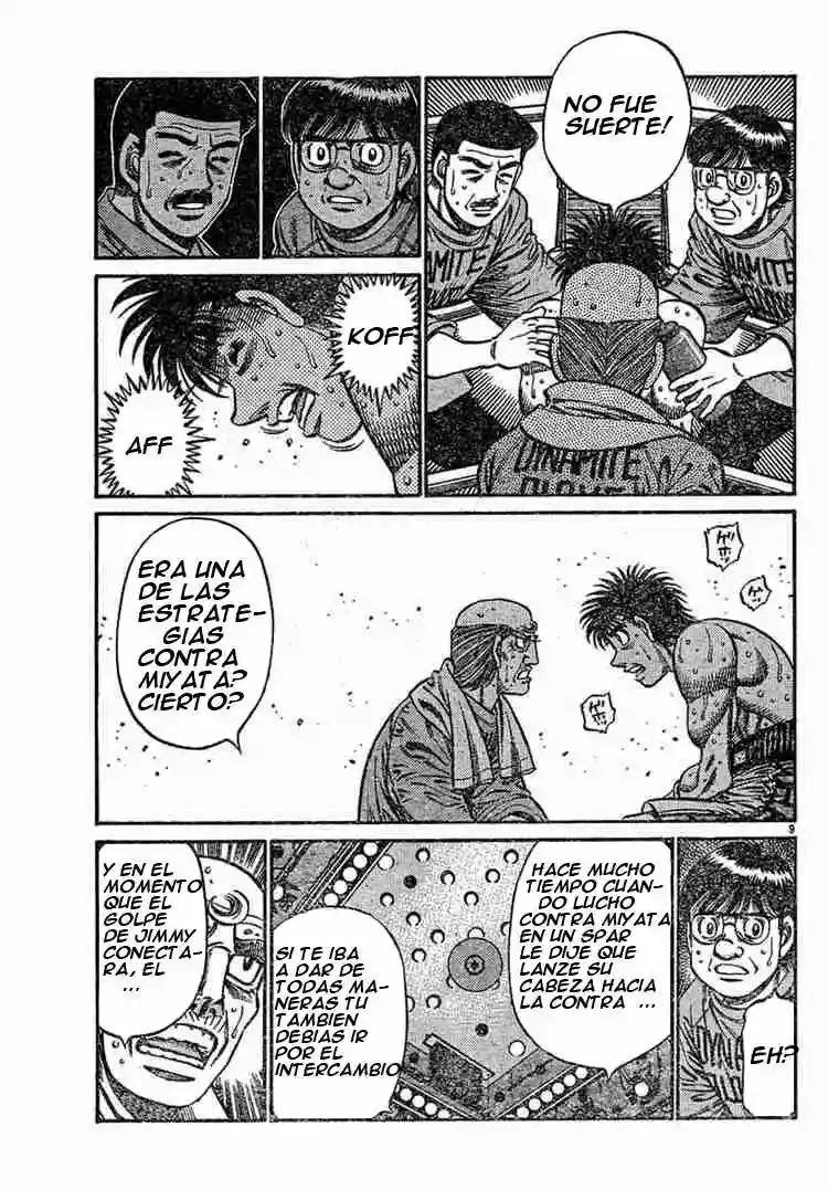 Hajime no Ippo Capítulo 732 - Page 9