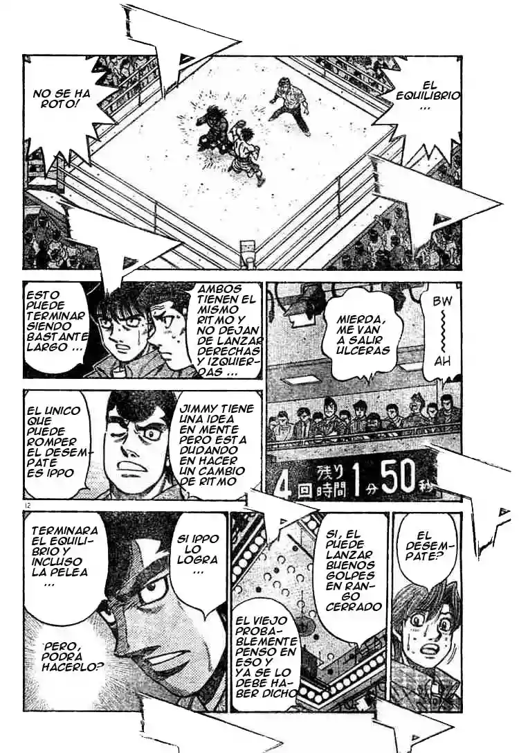Hajime no Ippo Capítulo 737 - Page 12