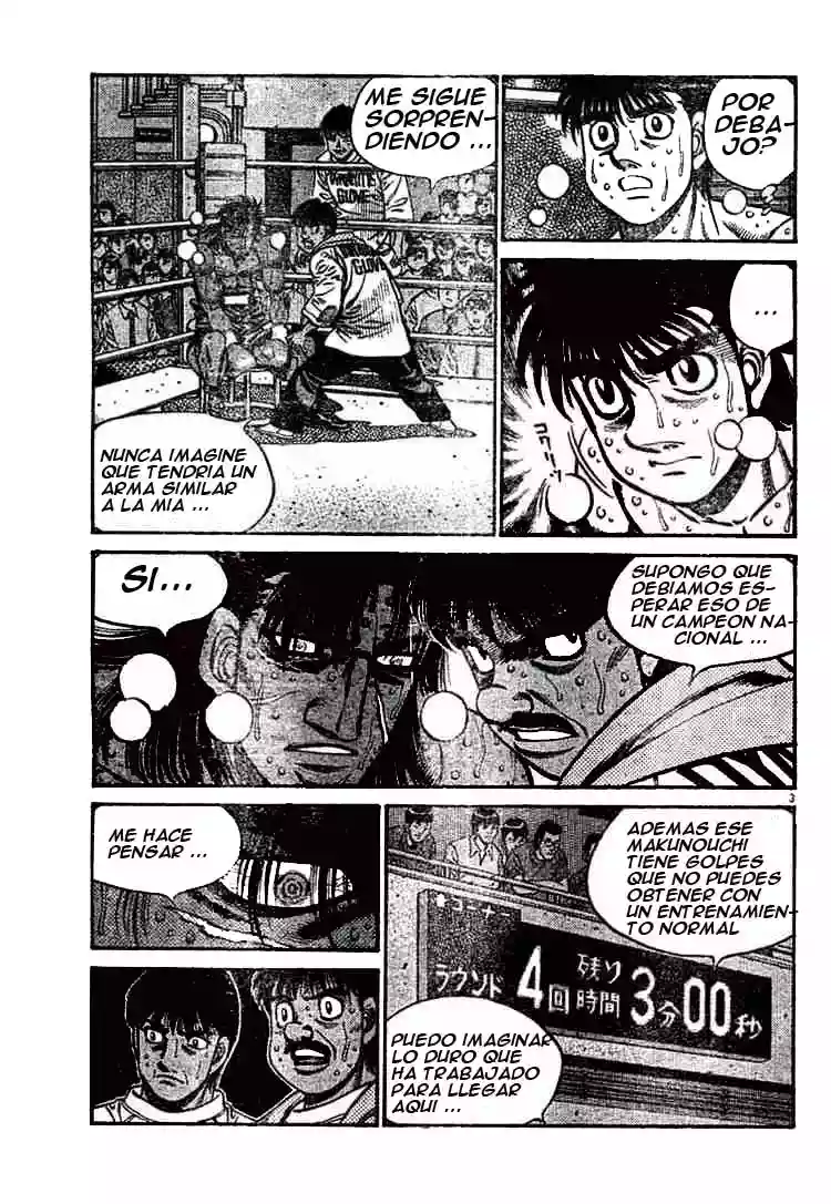 Hajime no Ippo Capítulo 737 - Page 3