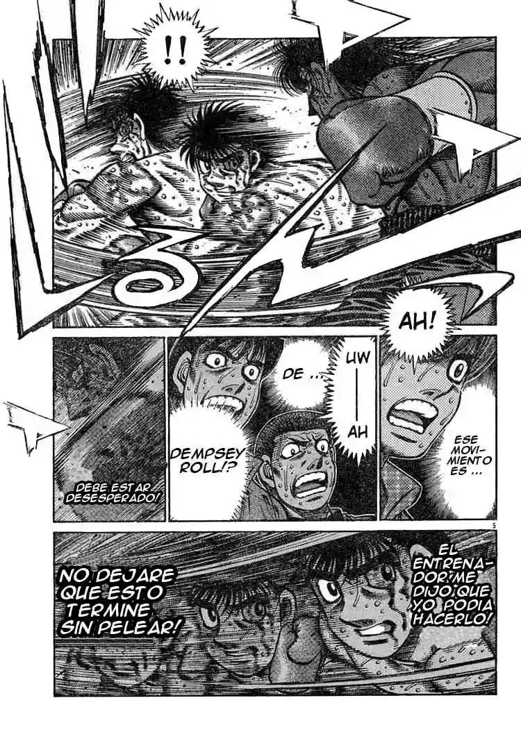 Hajime no Ippo Capítulo 739 - Page 5