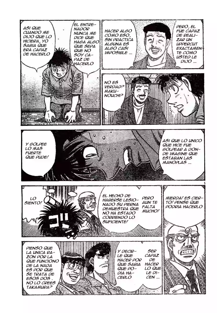 Hajime no Ippo Capítulo 741 - Page 5