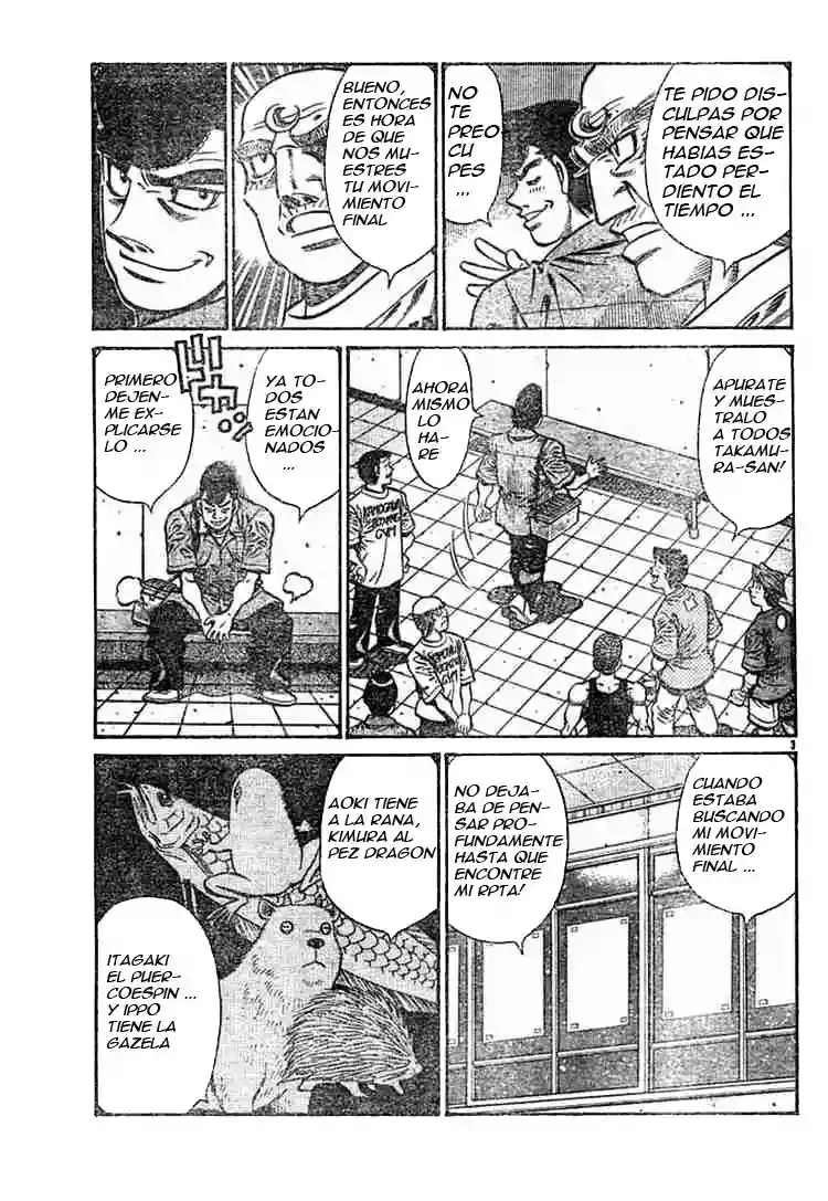 Hajime no Ippo Capítulo 743 - Page 3