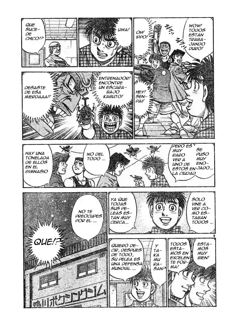 Hajime no Ippo Capítulo 743 - Page 9