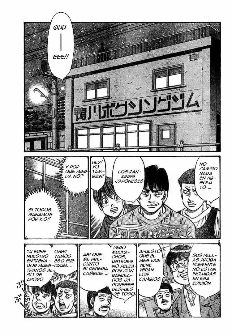 Hajime no Ippo Capítulo 745 - Page 13