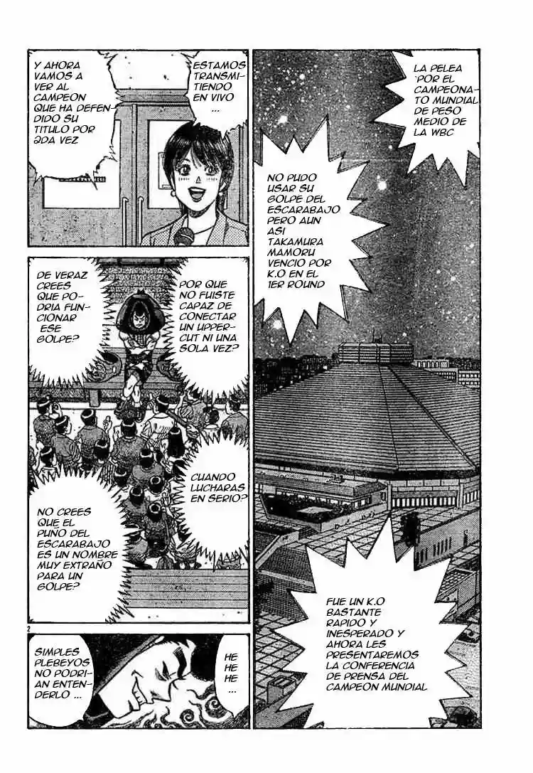 Hajime no Ippo Capítulo 745 - Page 2