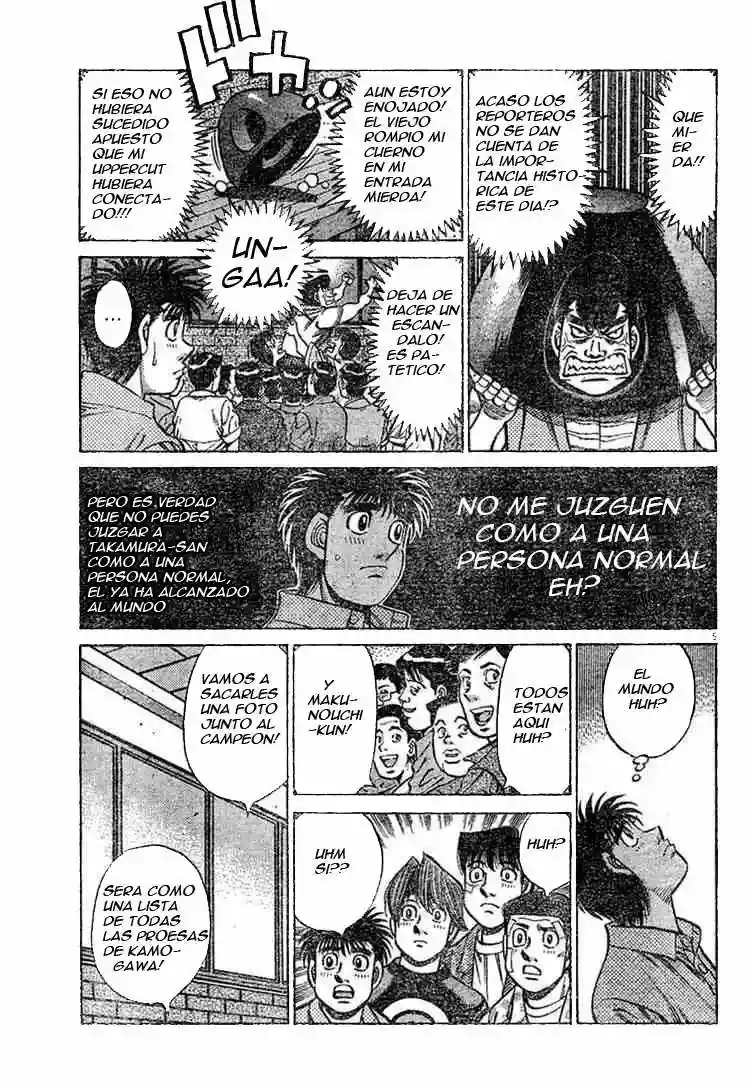 Hajime no Ippo Capítulo 745 - Page 5