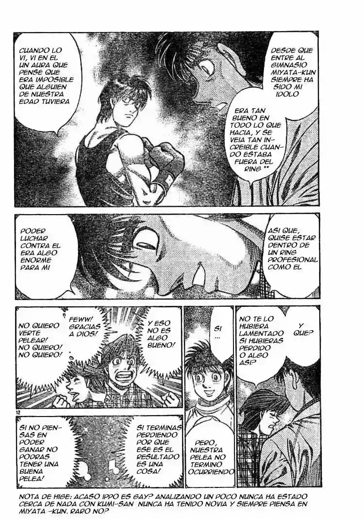 Hajime no Ippo Capítulo 750 - Page 12