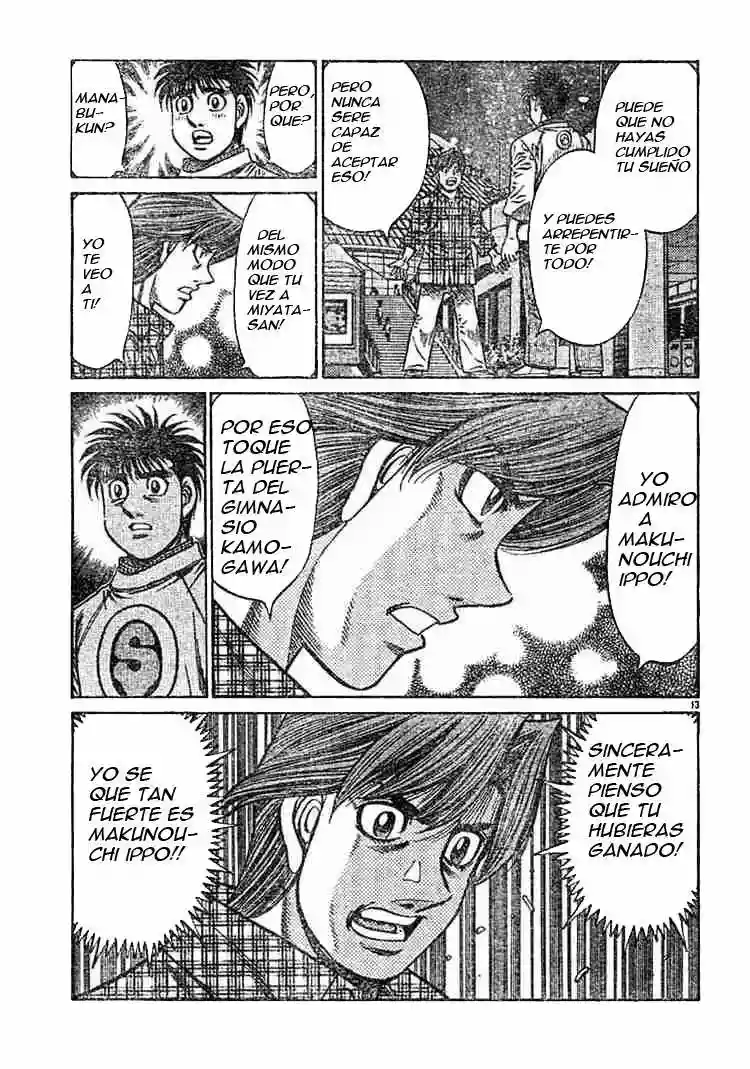 Hajime no Ippo Capítulo 750 - Page 13