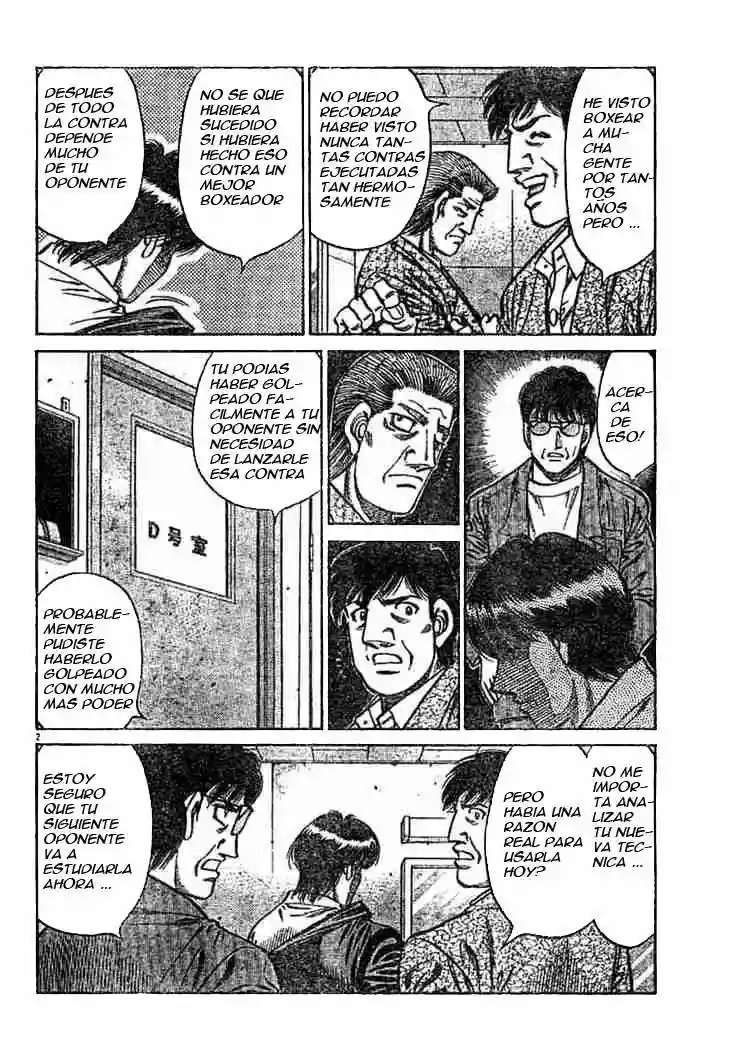 Hajime no Ippo Capítulo 750 - Page 2