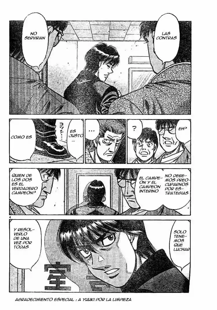 Hajime no Ippo Capítulo 750 - Page 4