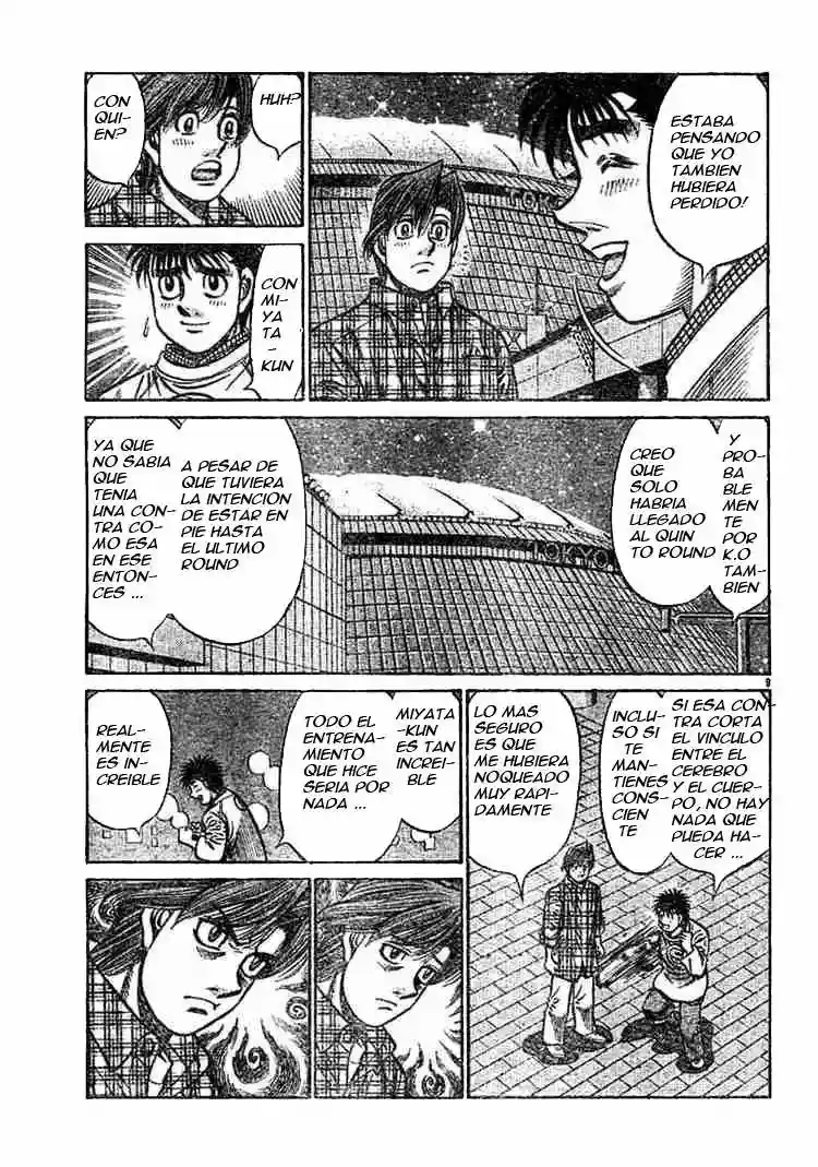 Hajime no Ippo Capítulo 750 - Page 9