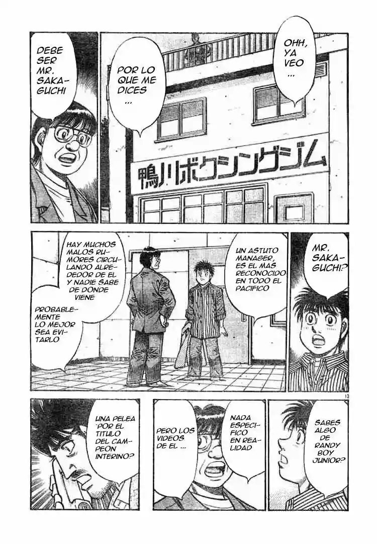 Hajime no Ippo Capítulo 751 - Page 13