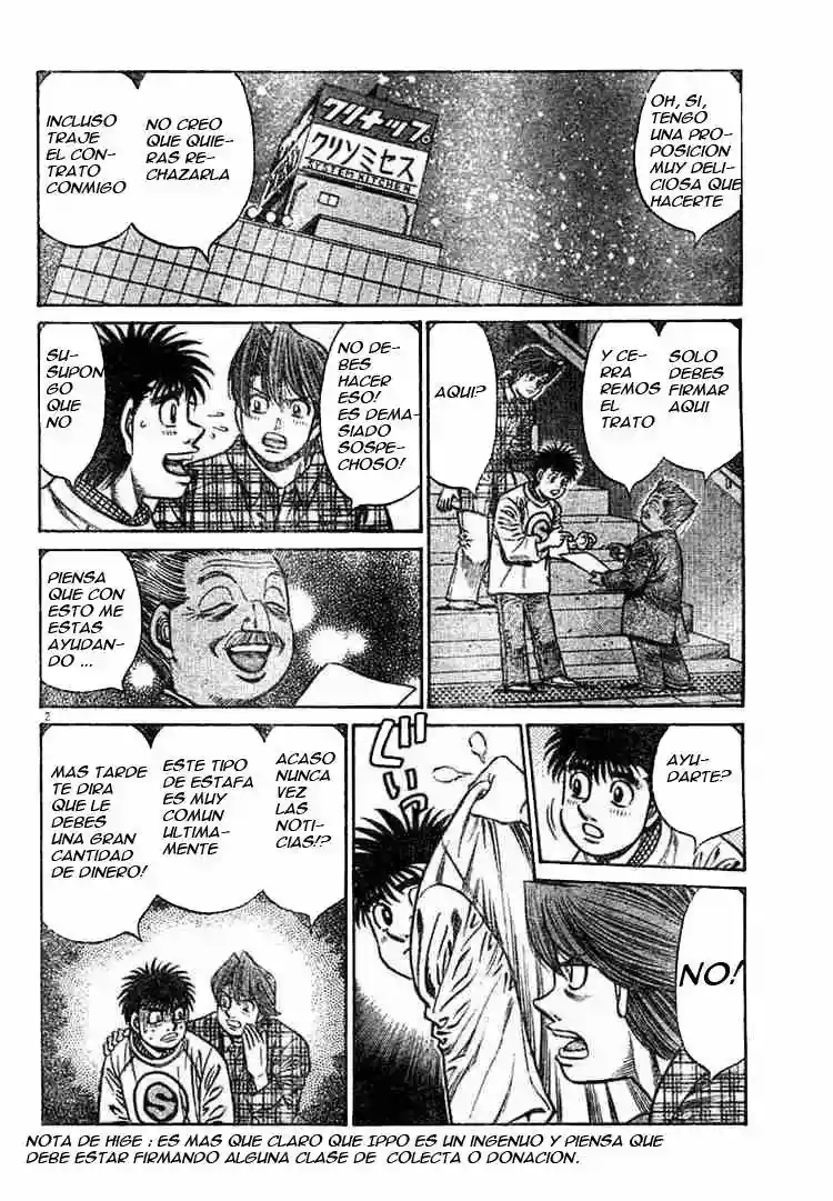 Hajime no Ippo Capítulo 751 - Page 2