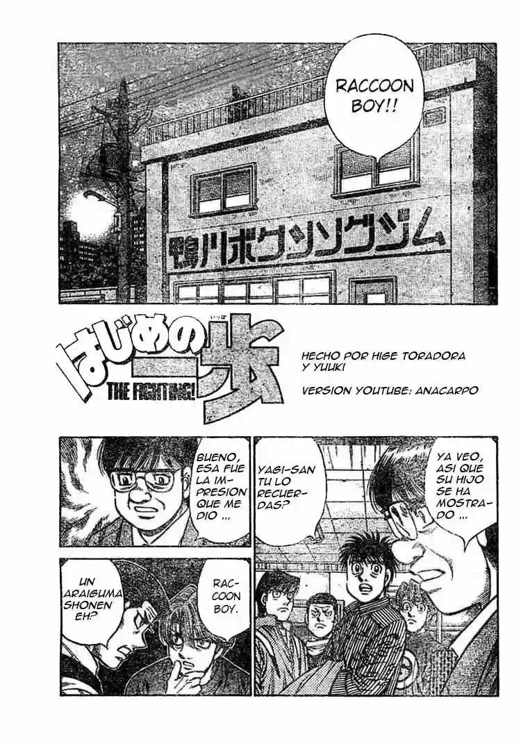 Hajime no Ippo Capítulo 754 - Page 1