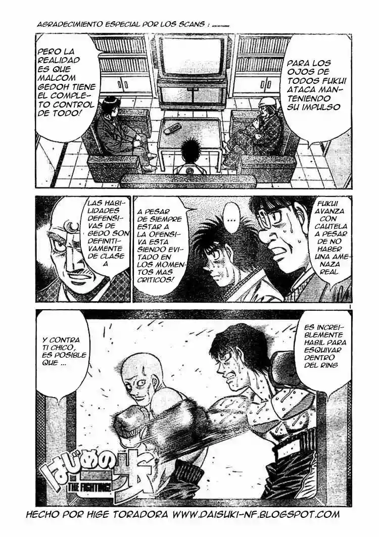 Hajime no Ippo Capítulo 761 - Page 1