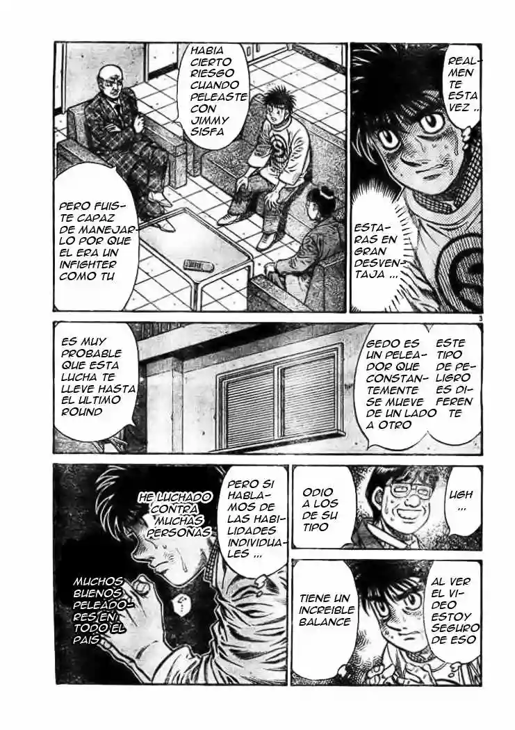 Hajime no Ippo Capítulo 761 - Page 3