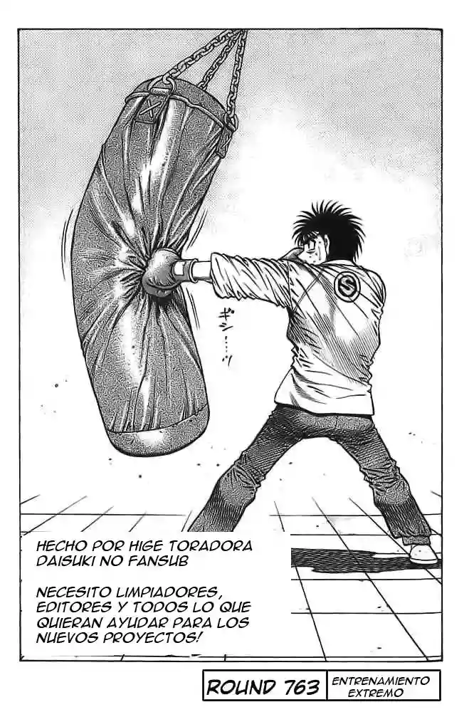Hajime no Ippo Capítulo 763 - Page 1