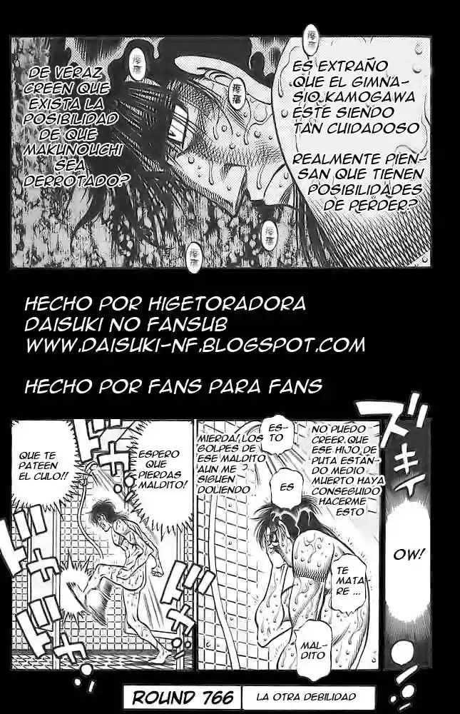 Hajime no Ippo Capítulo 766 - Page 1