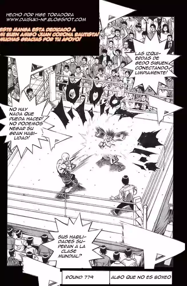 Hajime no Ippo Capítulo 779 - Page 1