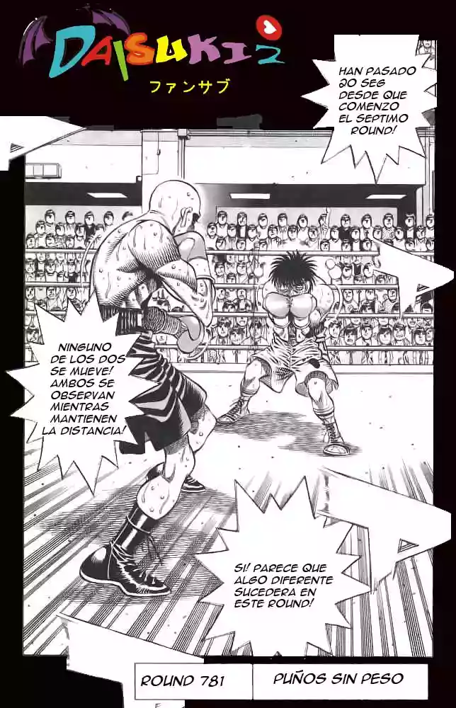 Hajime no Ippo Capítulo 781 - Page 1