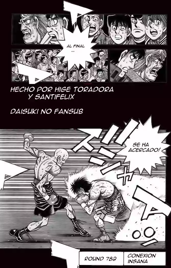 Hajime no Ippo Capítulo 782 - Page 1