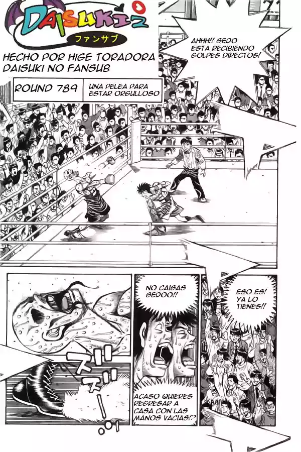Hajime no Ippo Capítulo 789 - Page 1