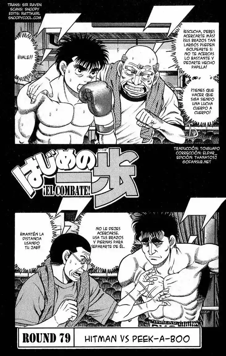Hajime no Ippo Capítulo 79 - Page 3