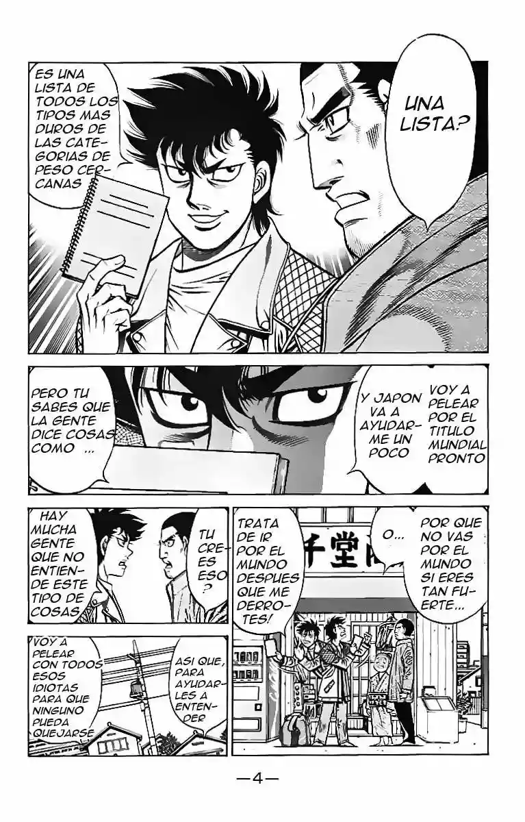 Hajime no Ippo Capítulo 807 - Page 5