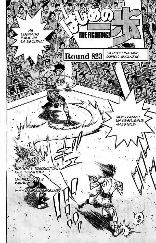 Hajime no Ippo Capítulo 823 - Page 2