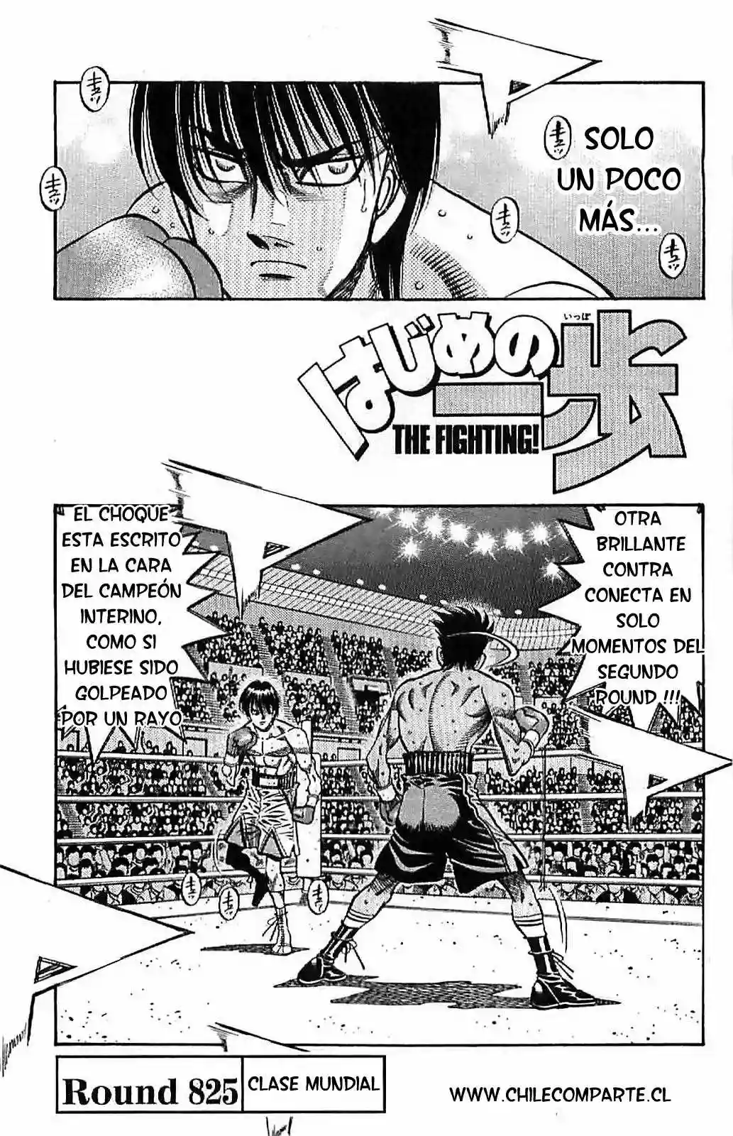 Hajime no Ippo Capítulo 825 - Page 1