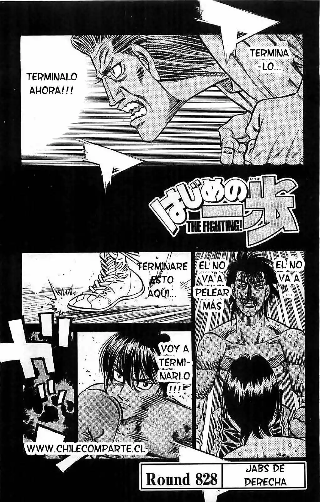 Hajime no Ippo Capítulo 828 - Page 1