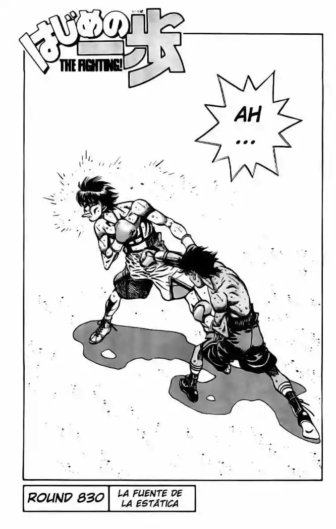Hajime no Ippo Capítulo 830 - Page 2