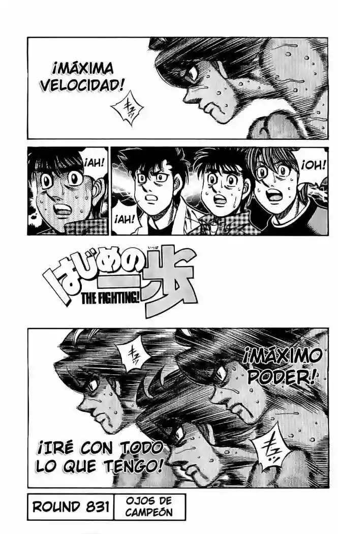 Hajime no Ippo Capítulo 831 - Page 2