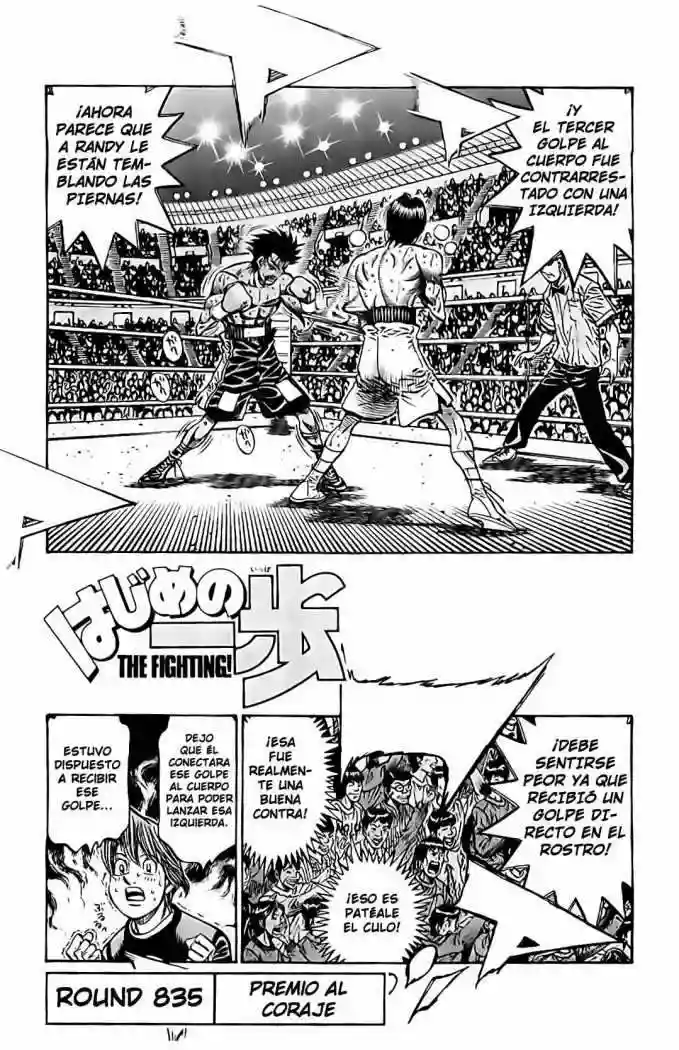 Hajime no Ippo Capítulo 835 - Page 2