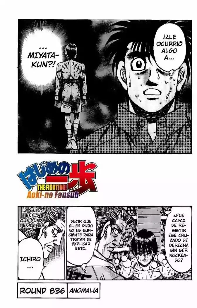 Hajime no Ippo Capítulo 836 - Page 2