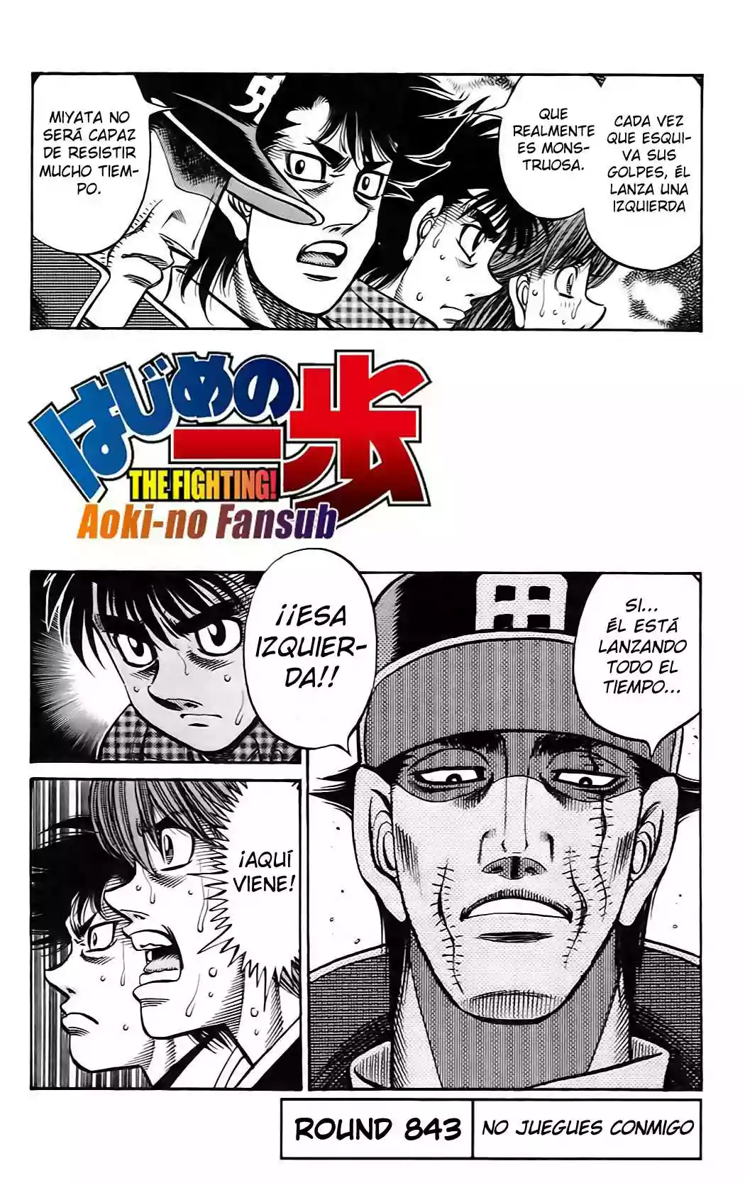 Hajime no Ippo Capítulo 843 - Page 2