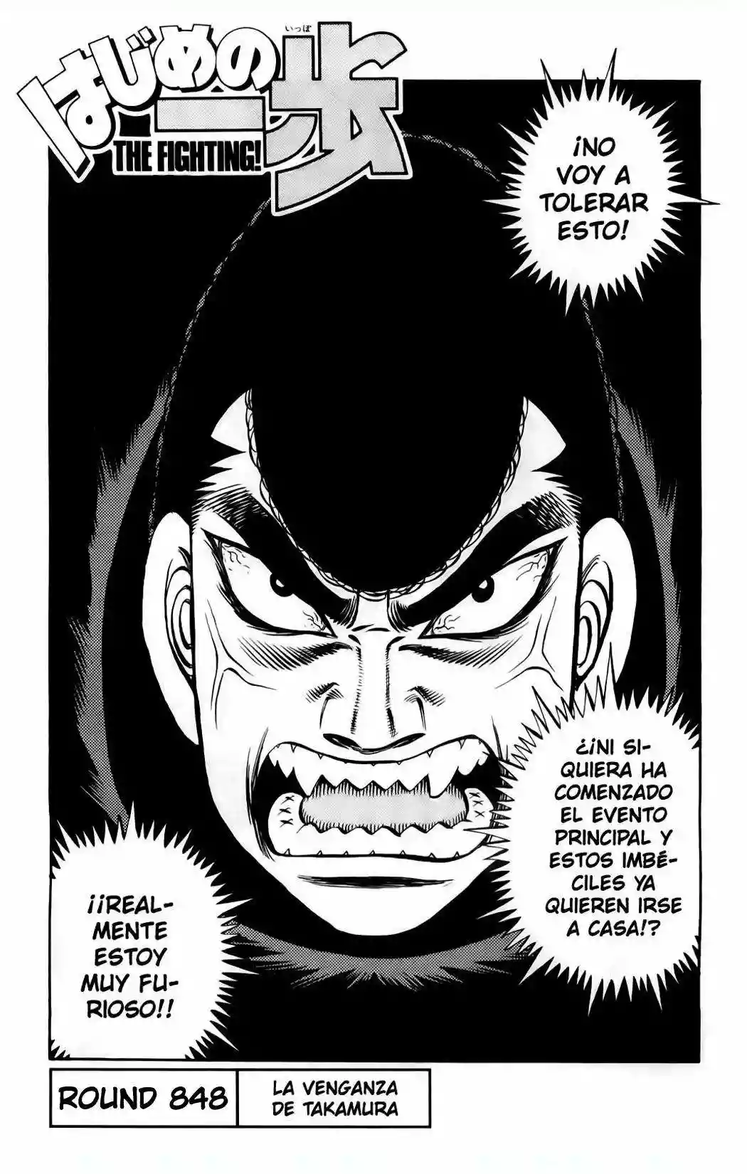 Hajime no Ippo Capítulo 848 - Page 2