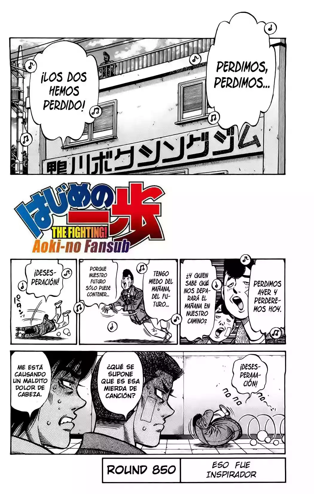 Hajime no Ippo Capítulo 850 - Page 2