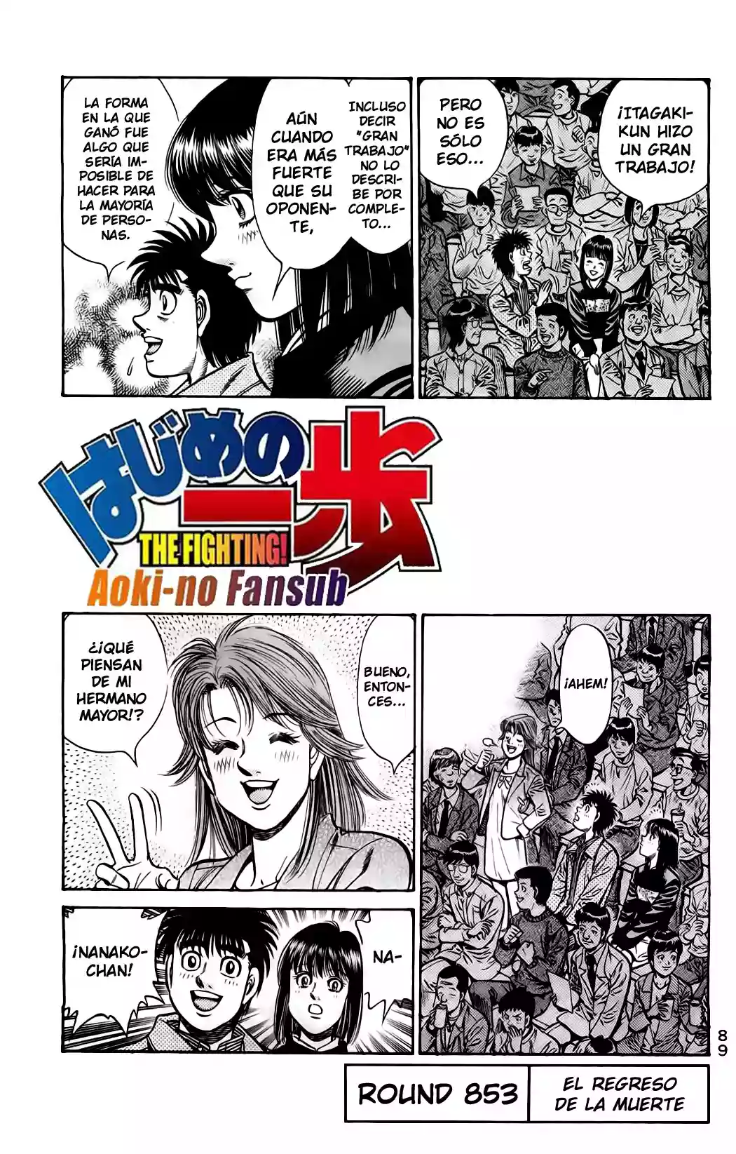 Hajime no Ippo Capítulo 853 - Page 2