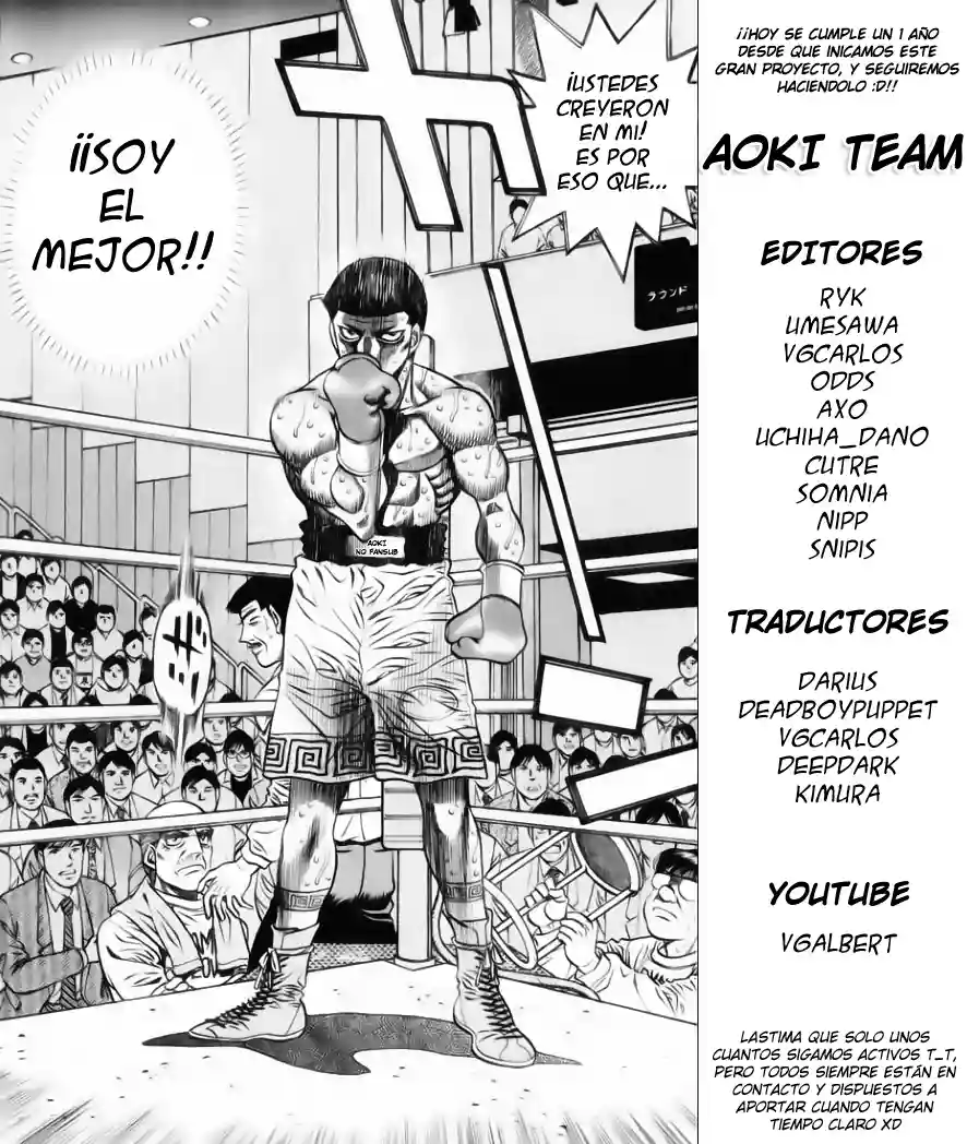 Hajime no Ippo Capítulo 854 - Page 1