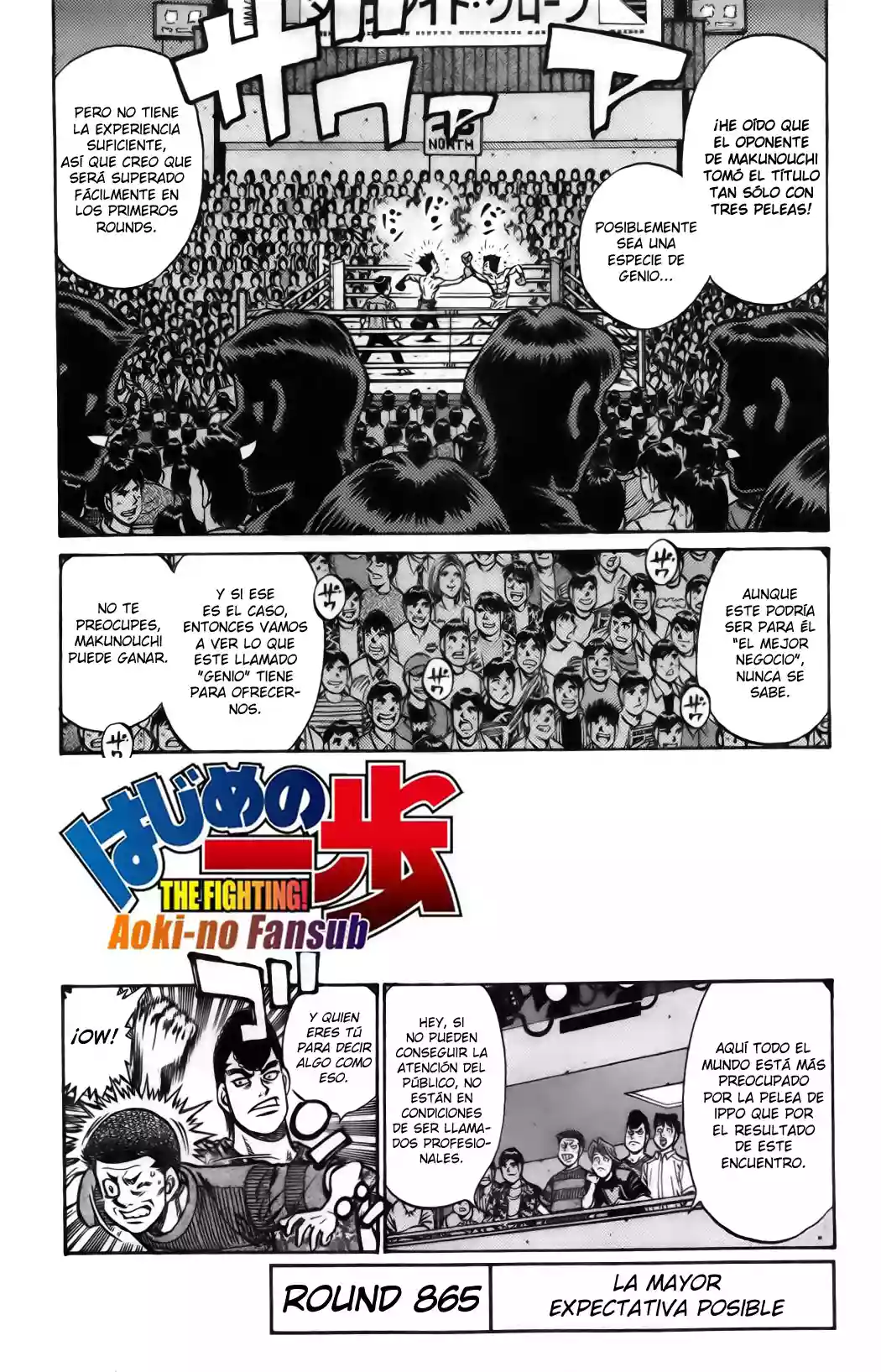 Hajime no Ippo Capítulo 865 - Page 2
