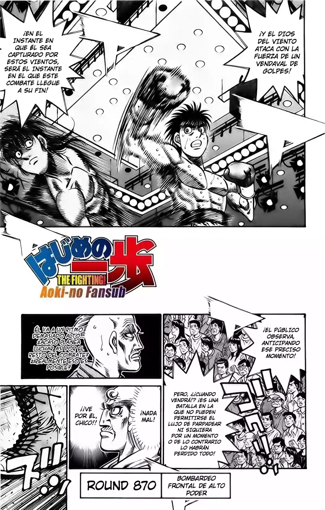Hajime no Ippo Capítulo 870 - Page 2