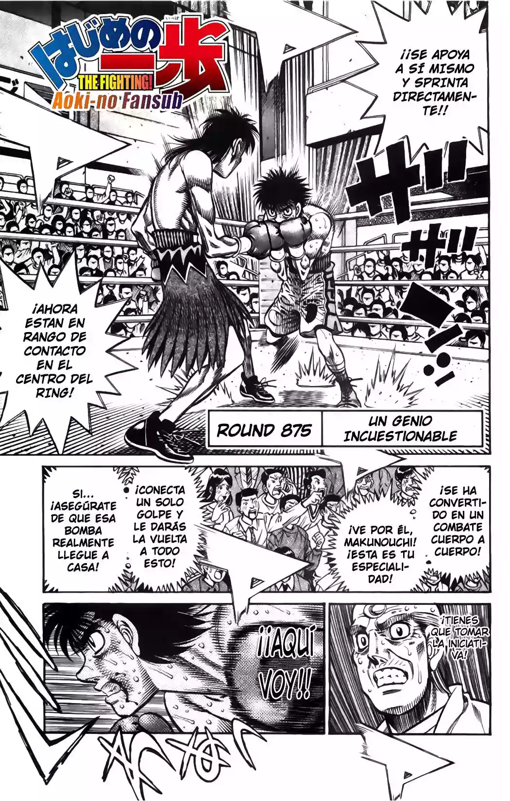 Hajime no Ippo Capítulo 875 - Page 2
