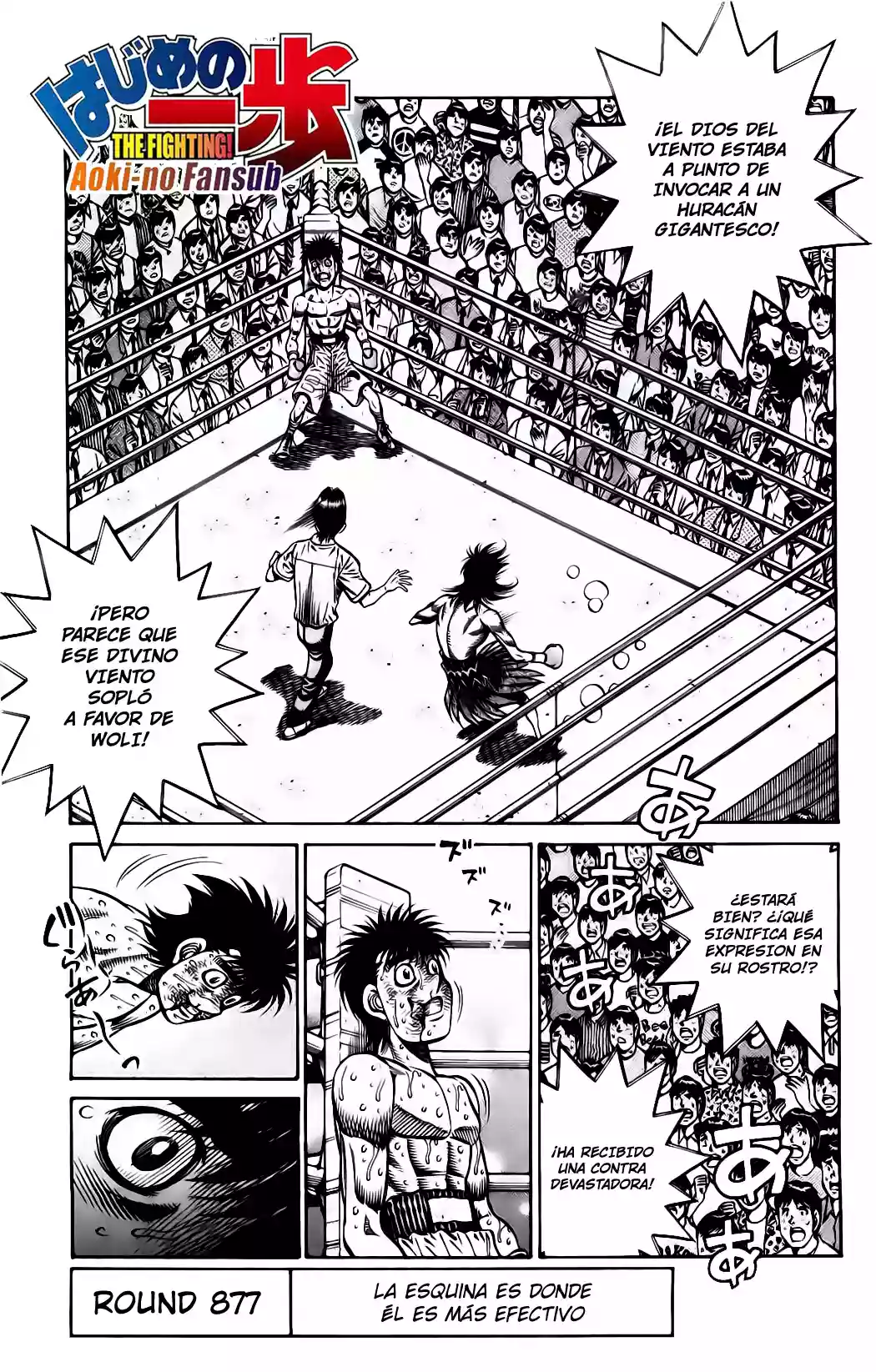 Hajime no Ippo Capítulo 877 - Page 2