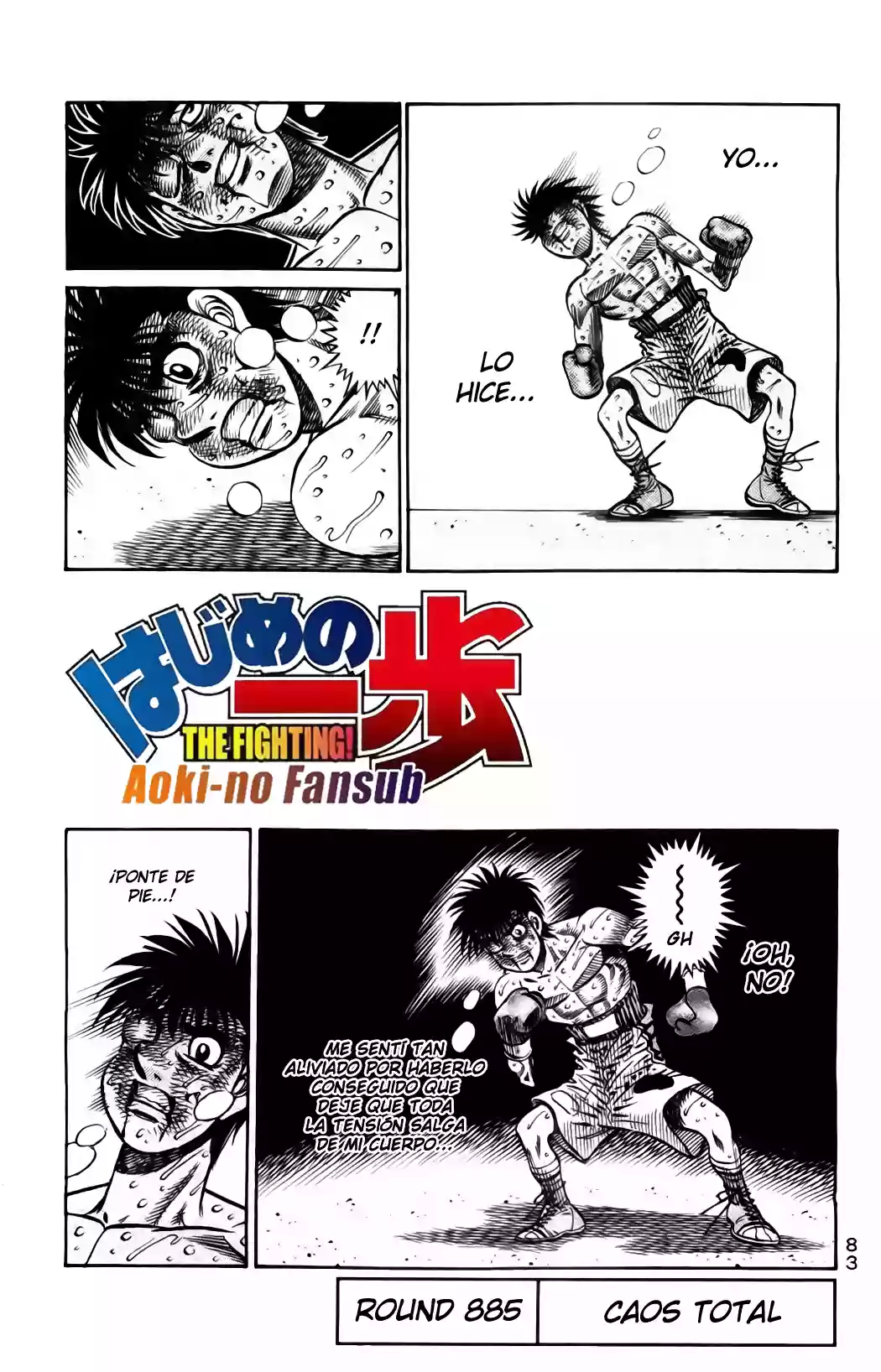 Hajime no Ippo Capítulo 885 - Page 2