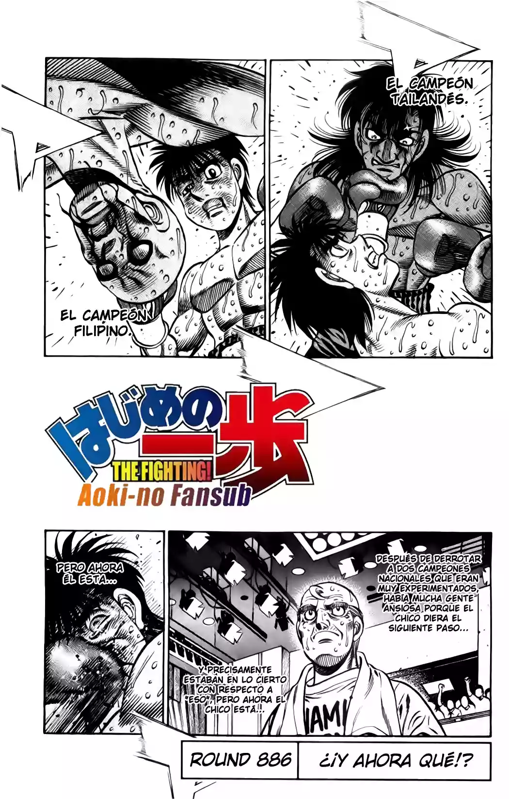 Hajime no Ippo Capítulo 886 - Page 2
