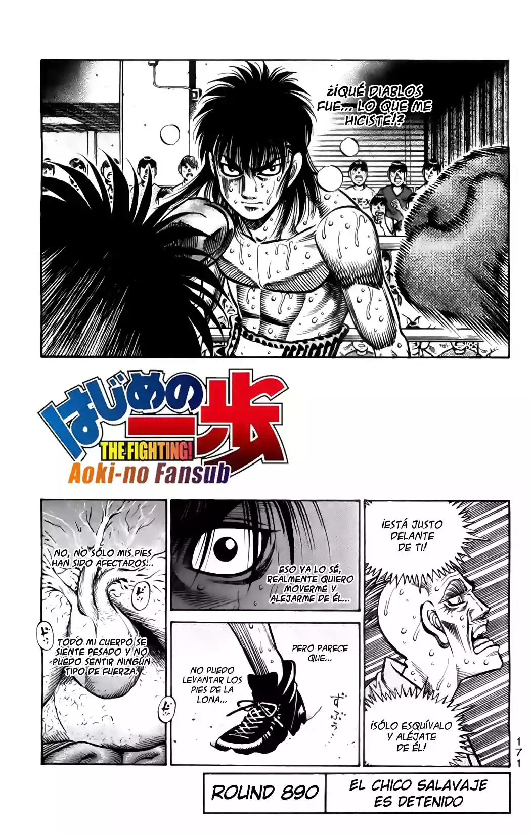 Hajime no Ippo Capítulo 890 - Page 2